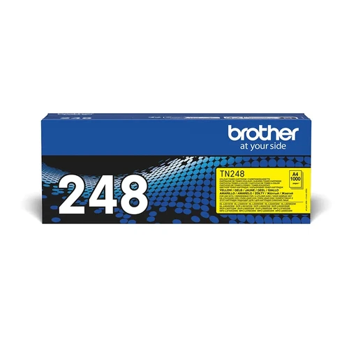 טונר צהוב מקורי Brother TN-248Y בראדר (1,000 דף)