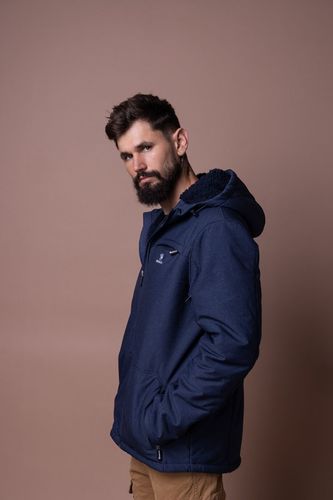 Blue Lake Furry Hoddie Softshell