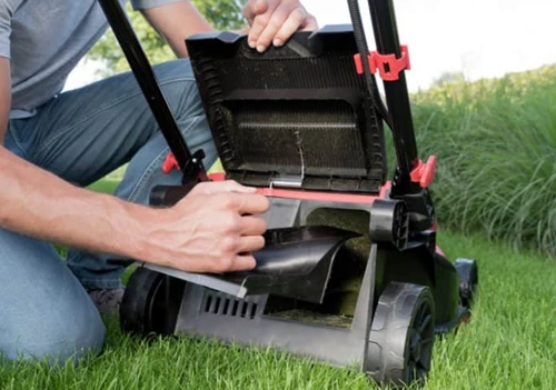מכסחת דשא 40V(2x20V) Brushless רוחב 43 ס