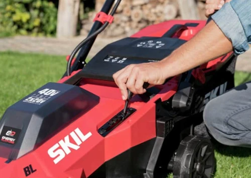 מכסחת דשא 40V(2x20V) Brushless רוחב 43 ס