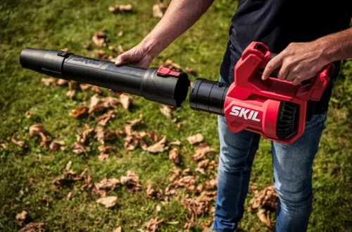 מפוח עלים חשמלי נטען 20V Brushless + סוללה 4.0Ah + מטען - סקיל SKIL