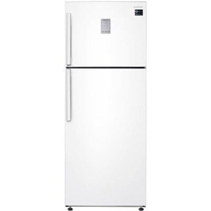 מקרר מקפיא עליון 525 ליטר מבית SAMSUNG סמסונג דגם RT50K6331 כולל פיקוד שבת מובנה לבן אינוורטר רוחב 78.8 ס"מ