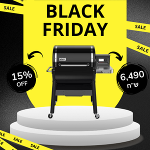 גריל פלט SmokeFire Ex4 WEBER