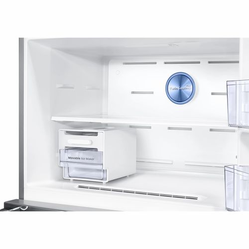 מקרר מקפיא עליון 588 ליטר נטו Samsung RT58K7044SL צבע נירוסטה לדורות כולל פיקוד שבת מובנה אינוורטר No frost רוחב 78.8 ס