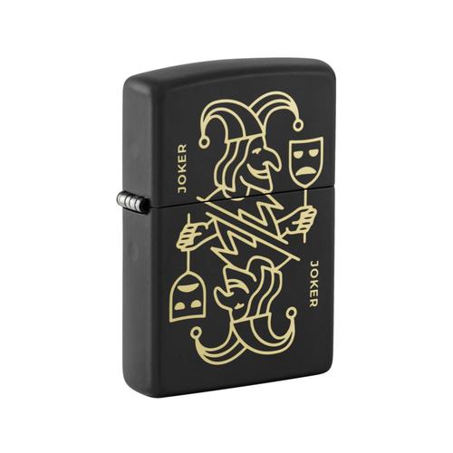 מצית זיפו קלף ג’וקר במסכה - ZIPPO