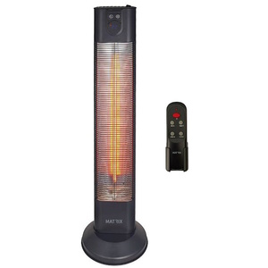 תנור חימום מגדל 2000W כולל שלט ‏Matrix
