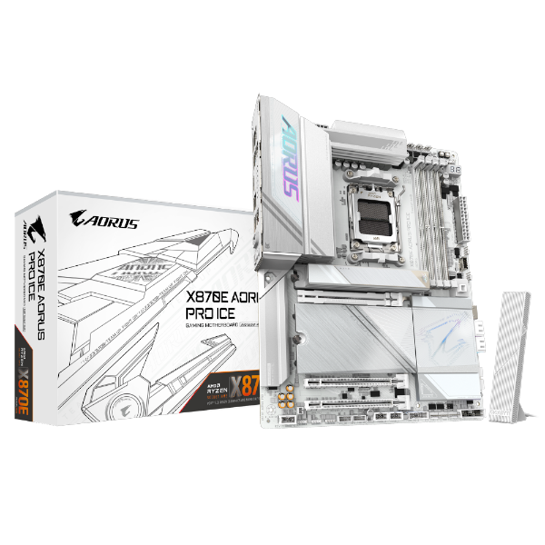 לוח אם GIGABYTE X870E AORUS PRO ICE X3D WIFI7 ATX DDR5 AM5