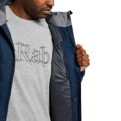 מעיל פוך אטום לגשם Rab - Valiance Waterproof Down Jacket