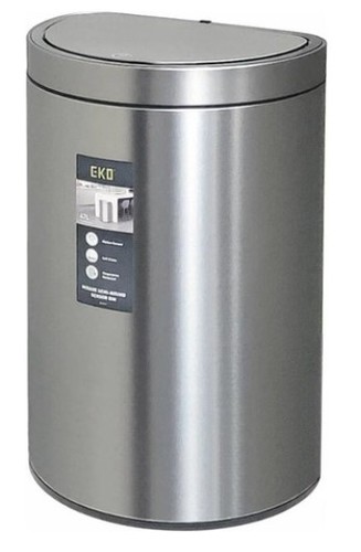 פח אשפה חצי עיגול חיישן אוטומטי Eko Mirage Semi Round 47L