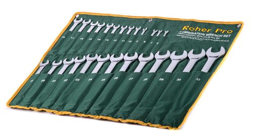 סט 26 מפתחות ברצף רינג פתוח 6-32 מ