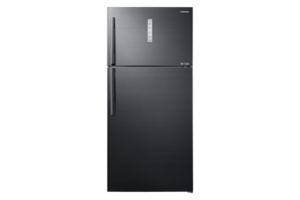 מקרר מקפיא עליון 650 ליטר צבע שחור Samsung  מקפיא נהפך למקרר כולל פיקוד שבת מובנה RT62K7044 אינוורטר No Frost רוחב : 89.2 ס״מ