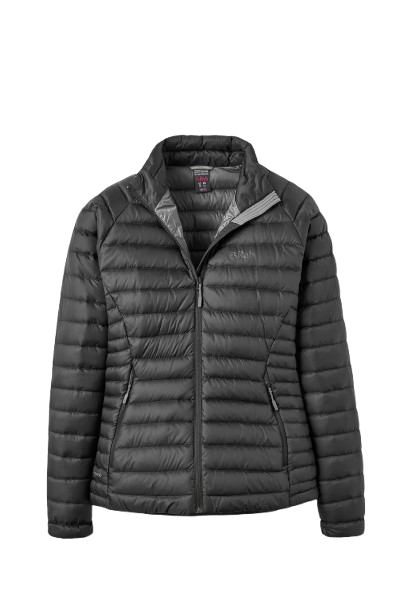 מעיל פוך לנשים Microlight Down Jacket שחור - Rab