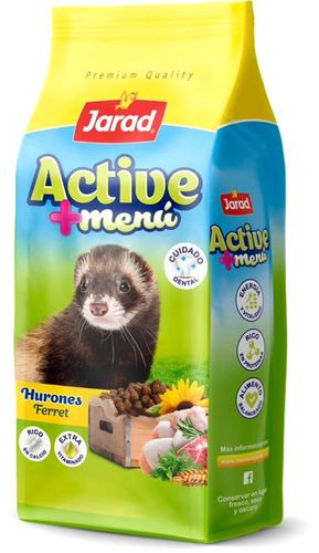  Jarad Active Menu Ferret Food – מזון פרימיום לחמוסים 3 ק”ג
