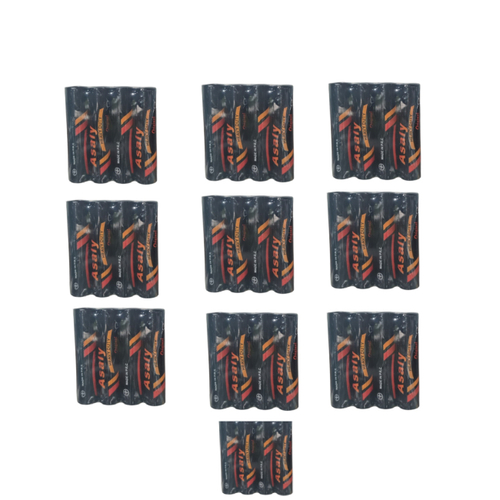  10 מארזים של 4 סוללות AAA מקבלים 40 סוללות