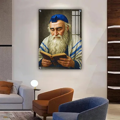 תמונות צדיקים - רבי מאיר בעל הנס בעיצוב מרשים קנבס/זכוכית