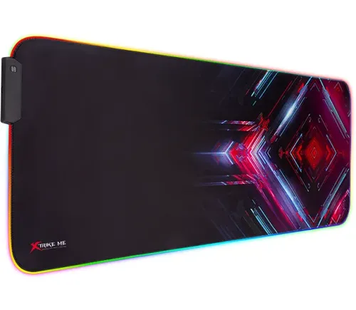 פד ענק לעכבר גיימינג עם תאורת RGB דגם MP-606 מבית XtrikeMe