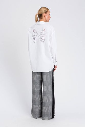 Women shirt butterfly