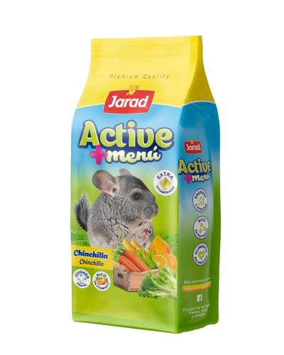  Jarad Active Menú – מזון פרימיום לצ’ינצ’ילות 800 גרם