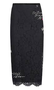 MYFO lace midi skirt