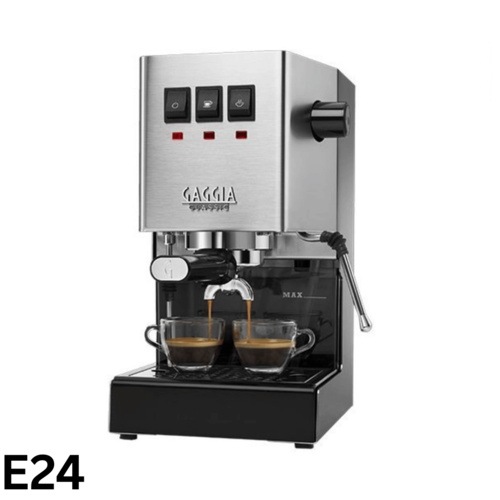 מכונת קפה גאג'יה קלאסיק Gaggia Classic PRO כסופה/נירוסטה E24