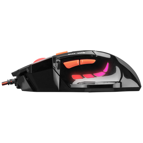 Everest SGM-X7 Usb Siyah Makrolu 7200dpi Oyuncu עכבר + משטח עכבר גיימינג  2in1