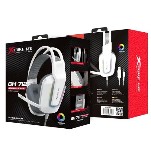 אוזניות גיימינג חוטיות דגם GH-712 מבית XtrikeMe