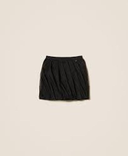 Tulle balloon miniskirt