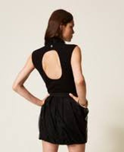 Tulle balloon miniskirt
