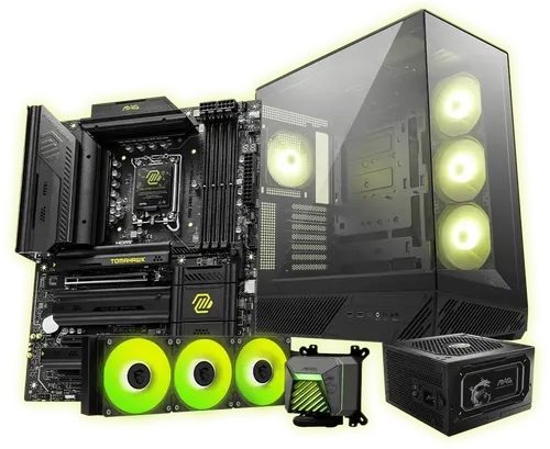 מארז מחשב MSI MAG PANO 130R PZ WHITE 