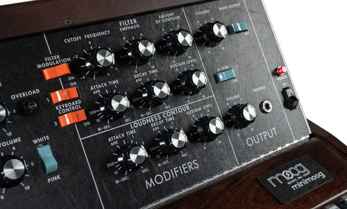 זווית נוספת moog - minimoog model d analog synthesizer