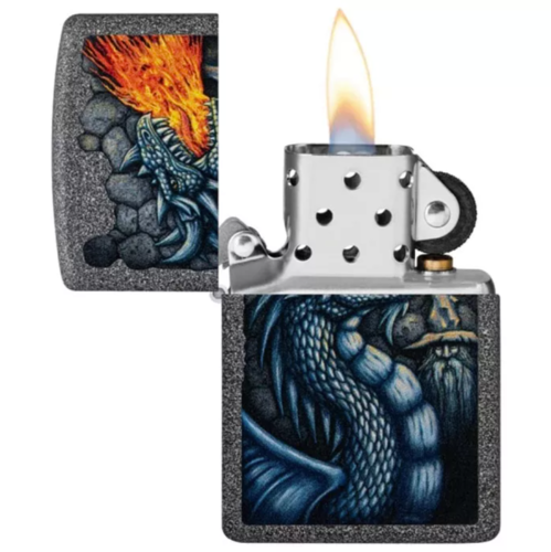 מצית זיפו דרקון לוהט - ZIPPO