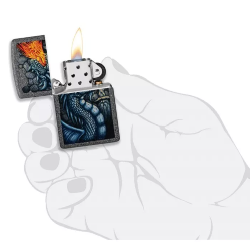 מצית זיפו דרקון לוהט - ZIPPO