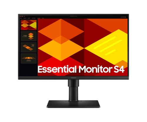 מסך SAMSUNG S24D408GAM IPS FHD 100hz Speakers DP 2XHDMI USB HUB