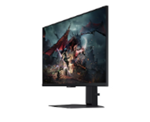 מסך Samsung Odyssey G5 G50D QHD 27 180Hz 1Ms Gaming Monitor Pivot
