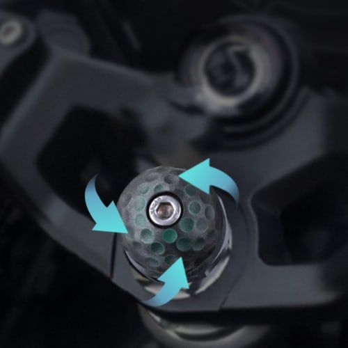 תושבת תפוח למראה לאופנועי ספורט OsoPro Bottom Mount