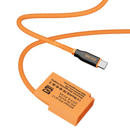 סוללת דמה למצלמות קנון ZGCINE USB-C PD LPE17
