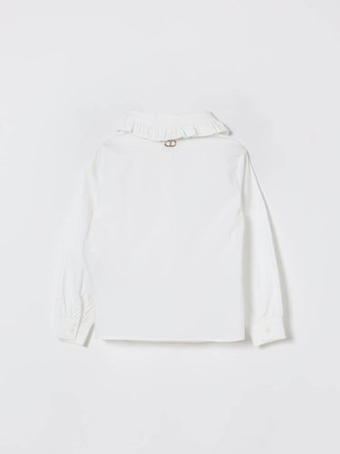 Twinset camicia kids bianco