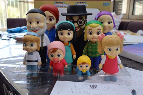 חבריה - מארז בובות ג'מבו יהודיות