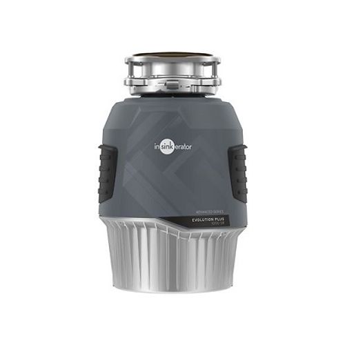 טוחן אשפה אבולושן InSinkErator Evolution 750SR=מתייחס ללחצן ניקל מבריק
