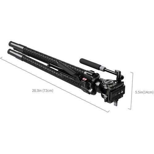 קיט חצובת אלומיניום מקצועית SmallRig x Potato Jet TRIBEX SE Hydraulic
