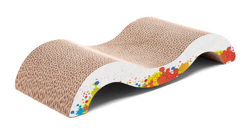 מגרדת לחתול עם קטניפ 38X18X7CM קטן - IMAC