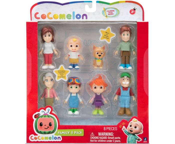 קוקומלון סט 8 דמויות משפחה