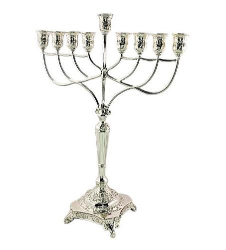 חנוכיה מוכספת גדולה 46 ס
