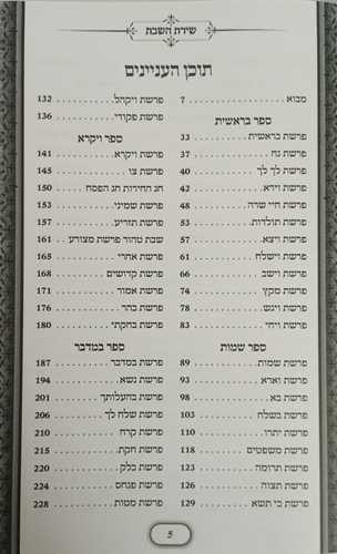 שירת השבת