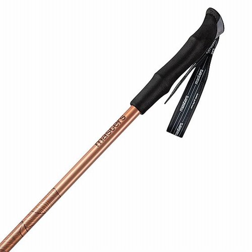 מקל הליכה יחיד Masters Hiker Antishock CSS Brown