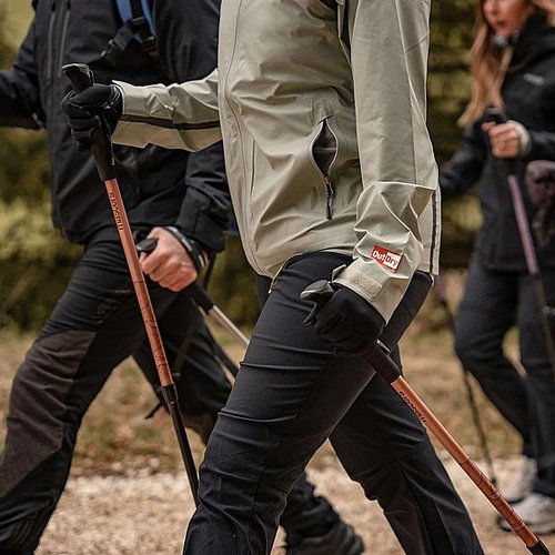 מקל הליכה יחיד Masters Hiker Antishock CSS Brown