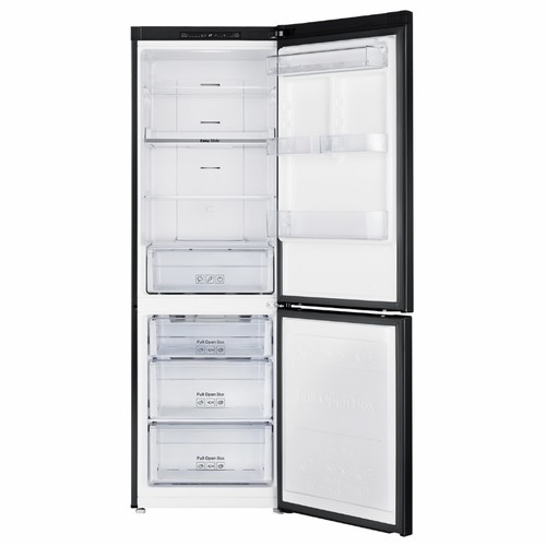 מקרר מקפיא תחתון SAMSUNG סמסונג RB34J3200SA צבע שחור 350 ליטר כולל פיקוד שבת מובנה Digital Inverter רוחב: 59.5 ס