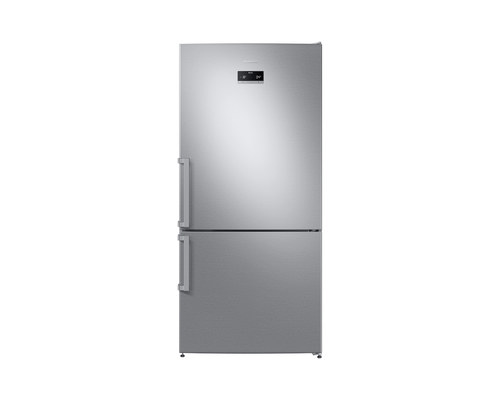 מקרר מקפיא הפוך 580 ליטר צבע כסוף  samsung  RB60DS35ESA כולל פיקוד שבת מובנה רוחב: 84 ס”מ