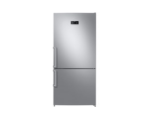 מקרר מקפיא הפוך 580 ליטר צבע כסוף  samsung  RB60DS35ESA כולל פיקוד שבת מובנה רוחב: 84 ס”מ
