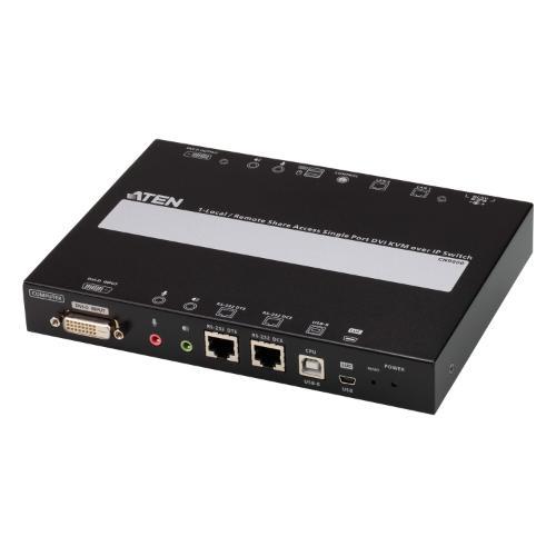 ATEN CN9600 – שליטה מרחוק בשרתים עם מתג KVM IP DVI